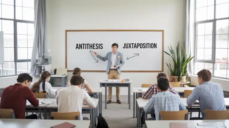 Antithesis vs Juxtaposition: Mastering Contrast in Writing